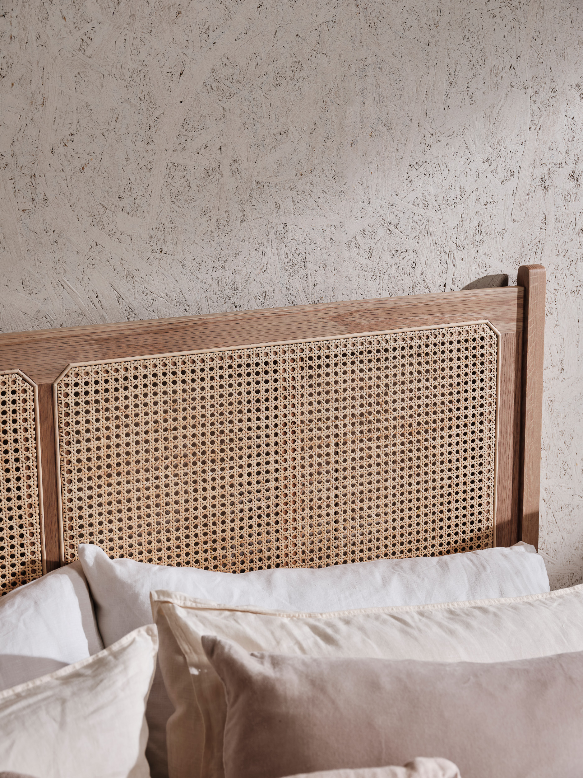 Gena Rattan King Bed