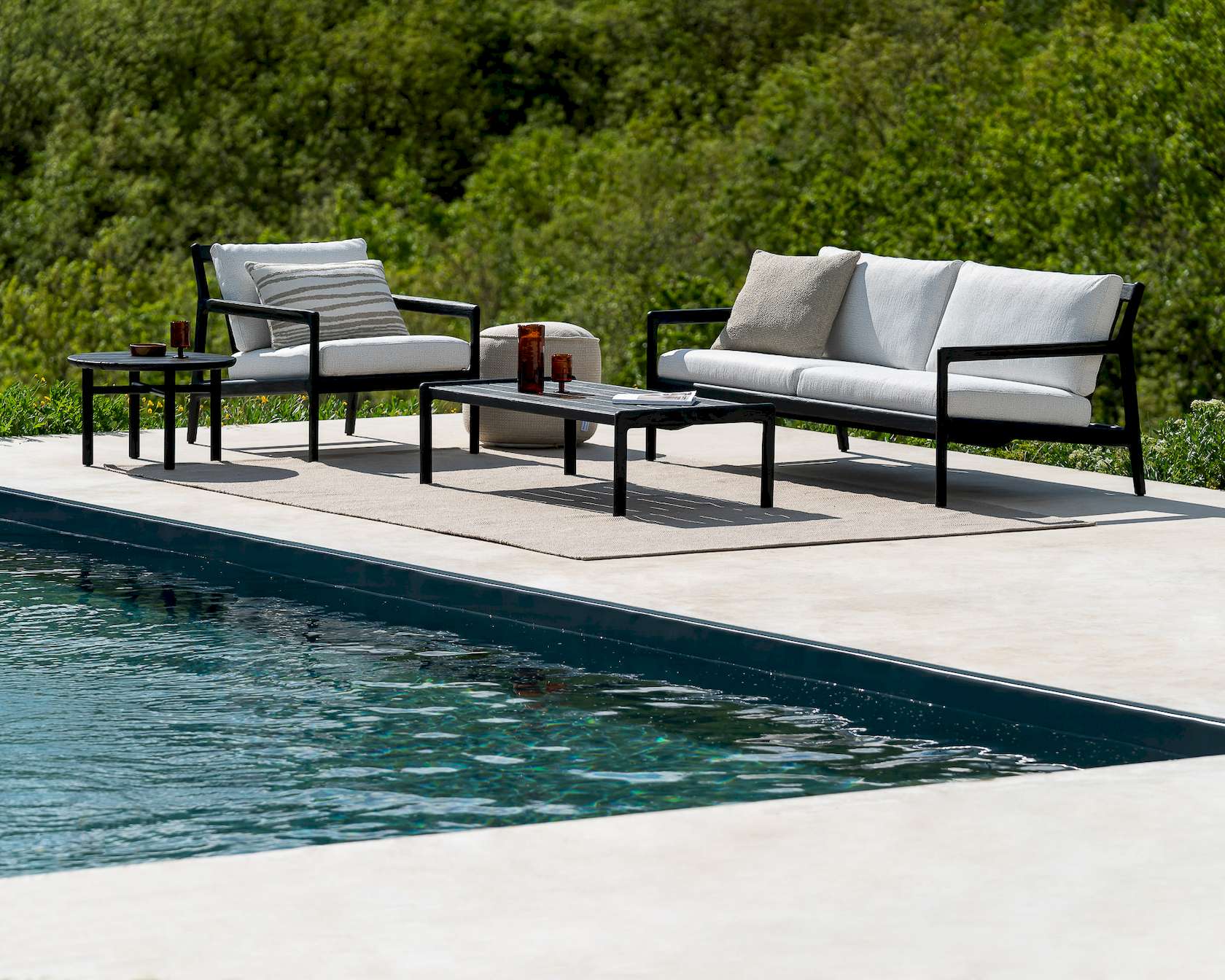 Ethnicraft Teak Quatro Outdoor Coffee Table