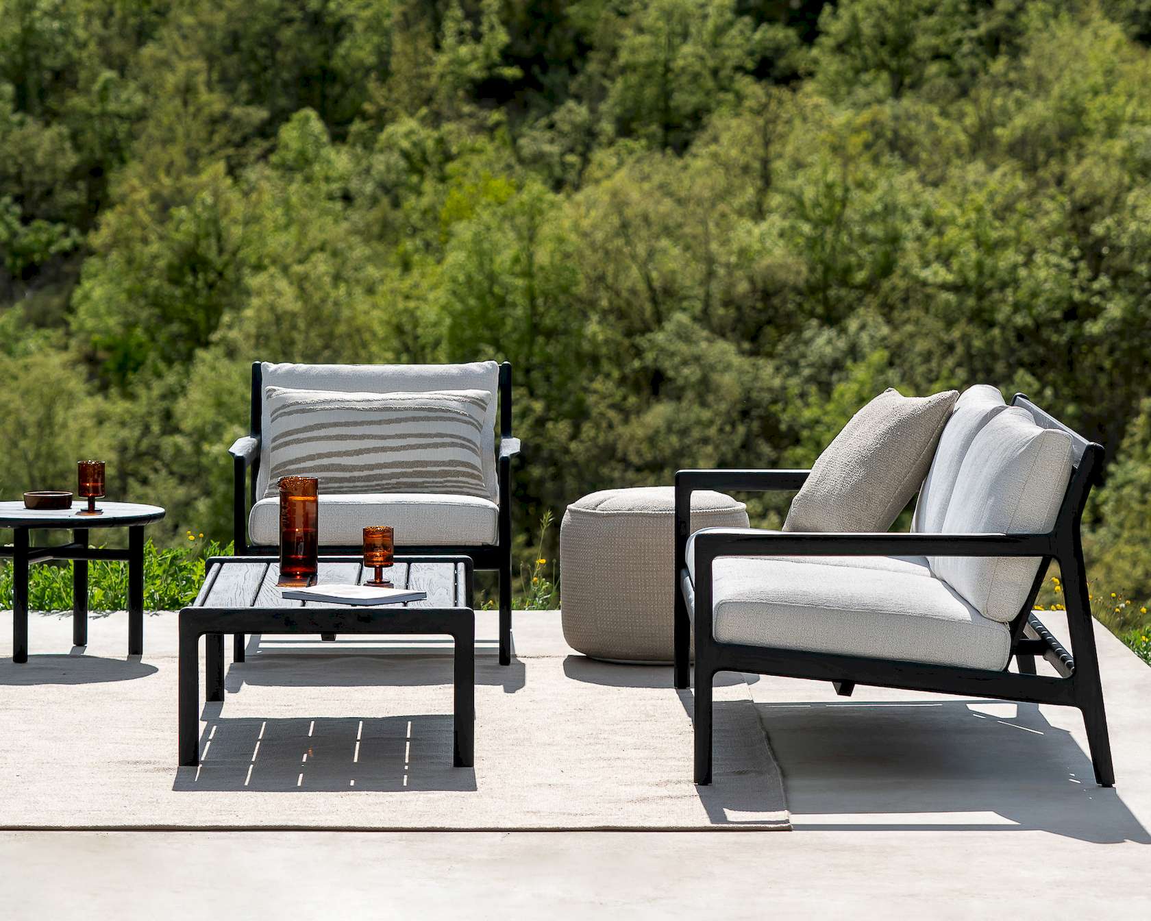 Ethnicraft Teak Quatro Outdoor Coffee Table