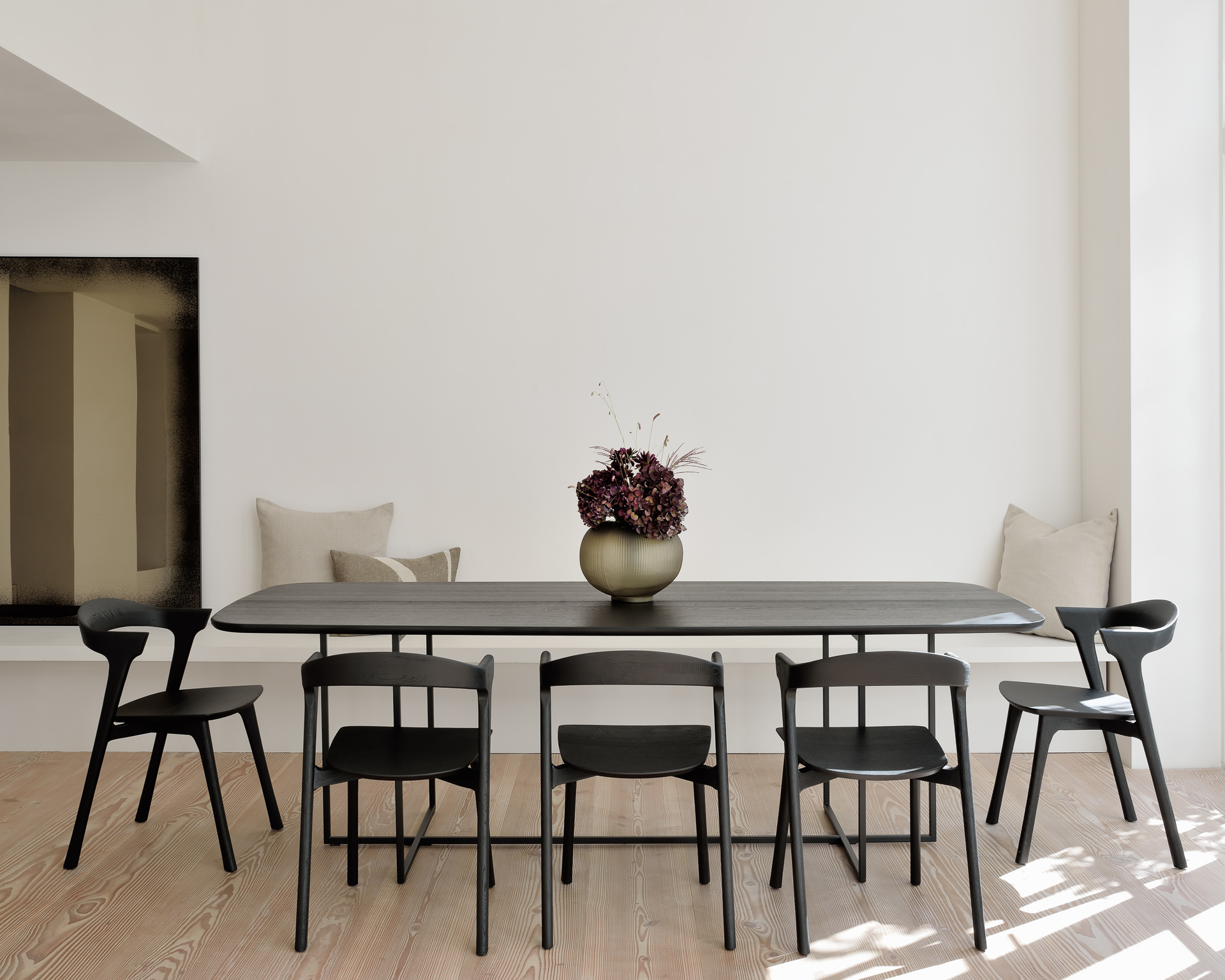 Ethnicraft Oak Arc Dining Table