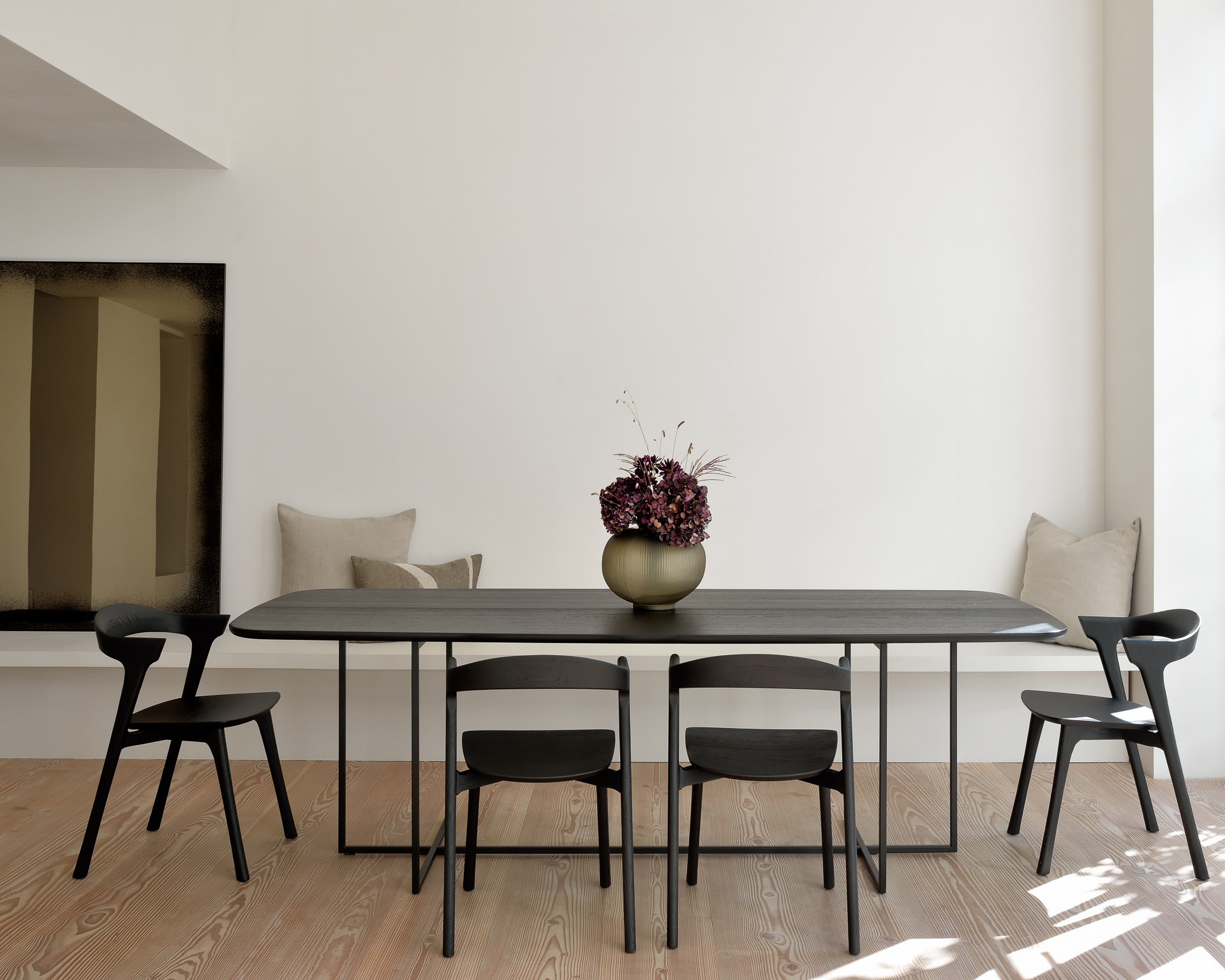 Ethnicraft Oak Arc Dining Table