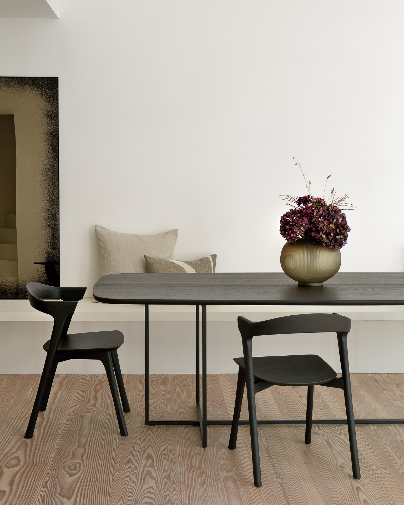 Ethnicraft Oak Arc Dining Table