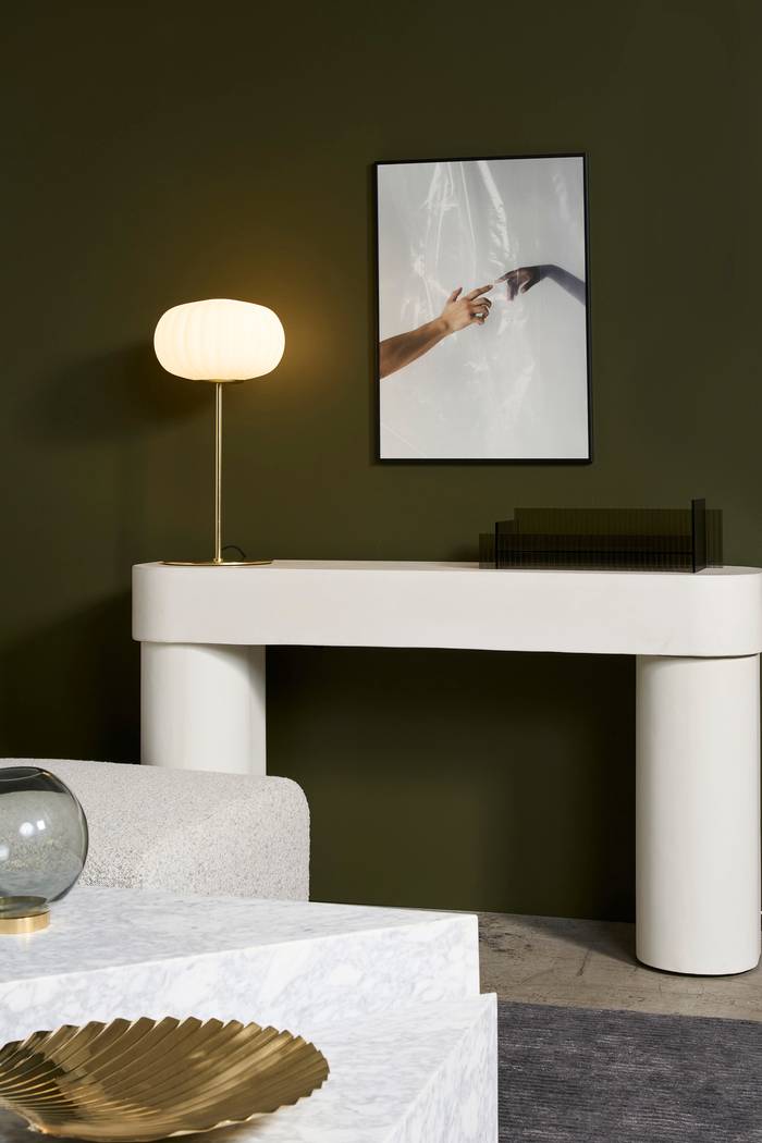 Slab Console Table