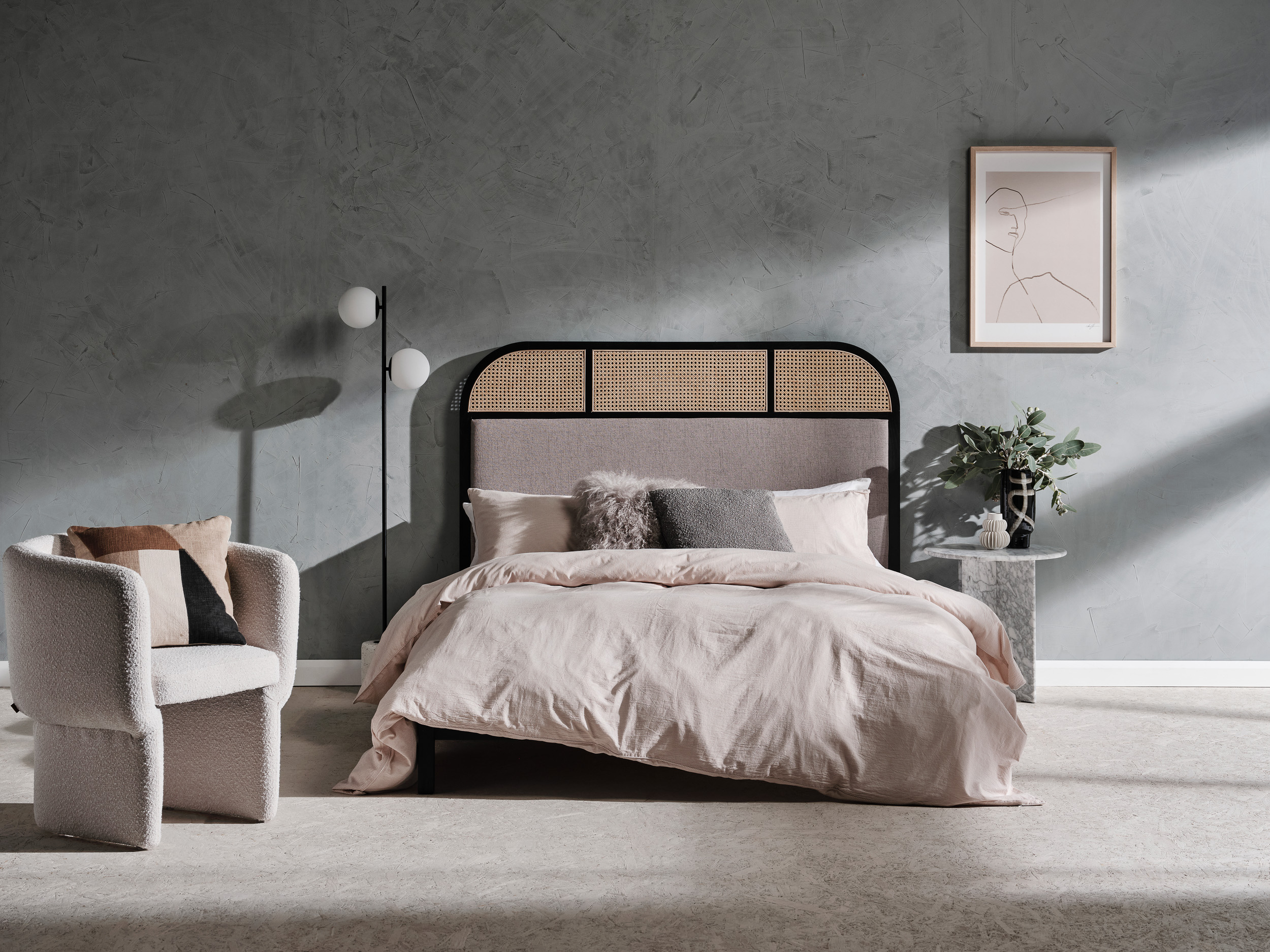 Elina Queen Bed