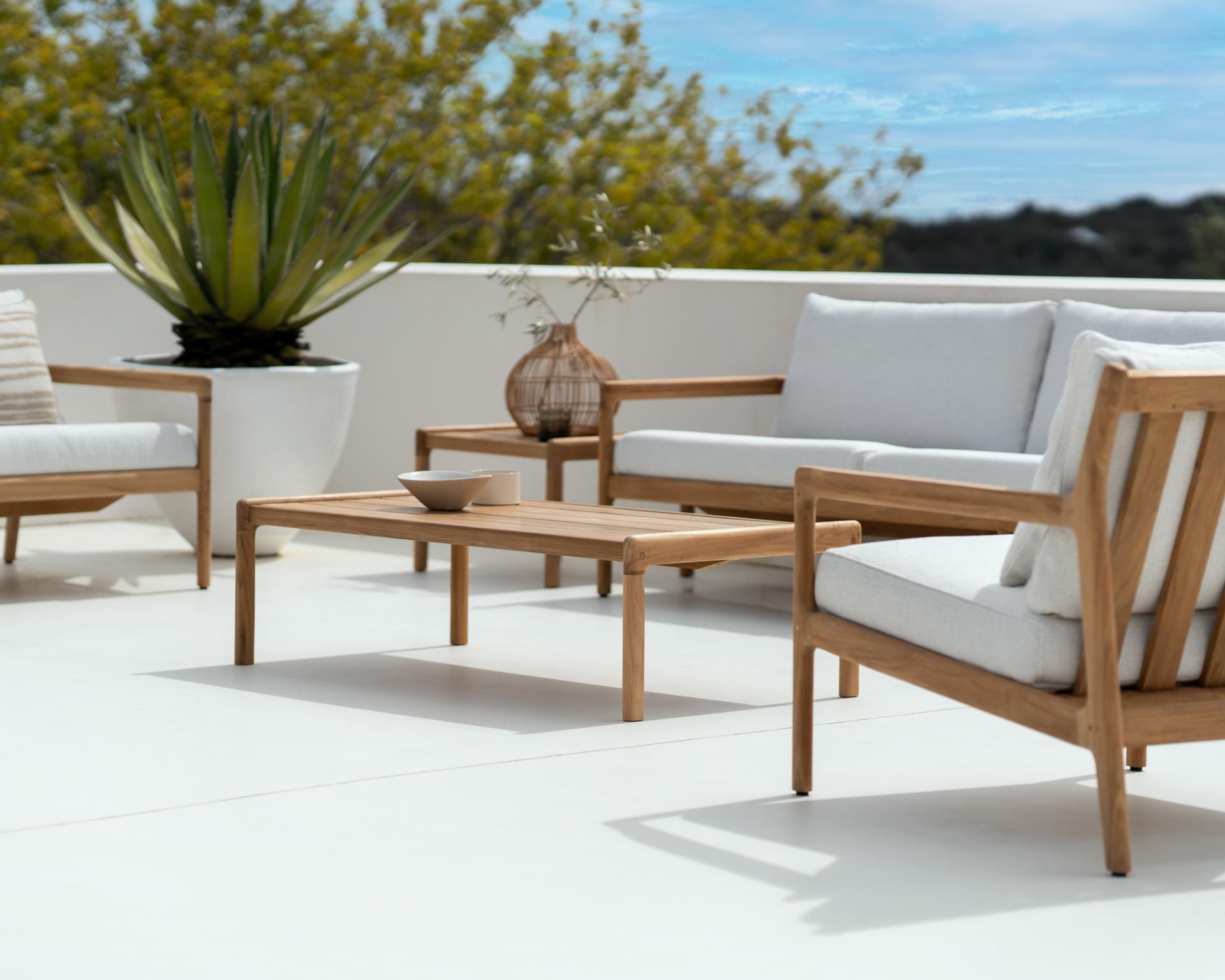 Ethnicraft Teak Jack Outdoor Coffee Table