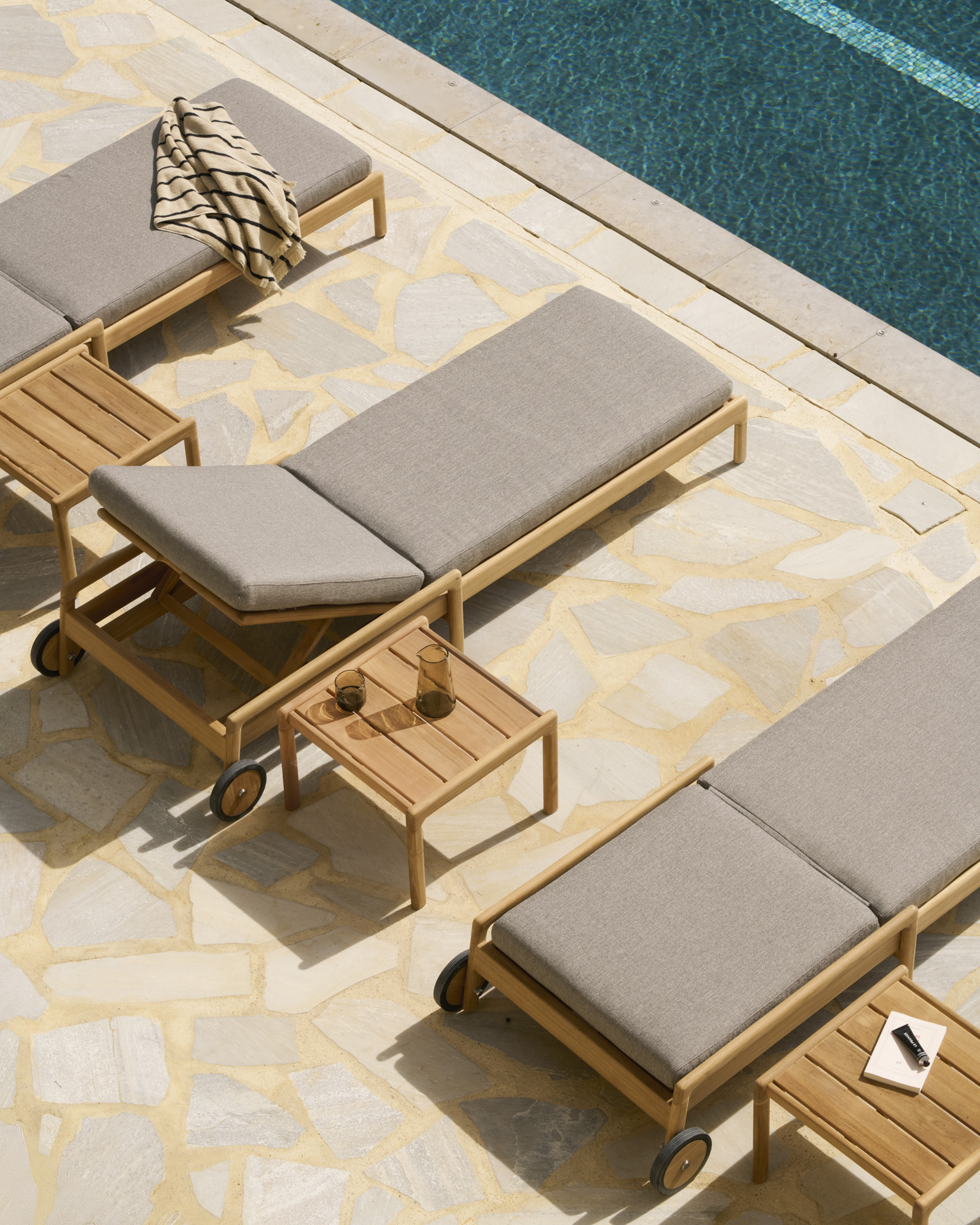 Ethnicraft Teak Jack Outdoor Lounger