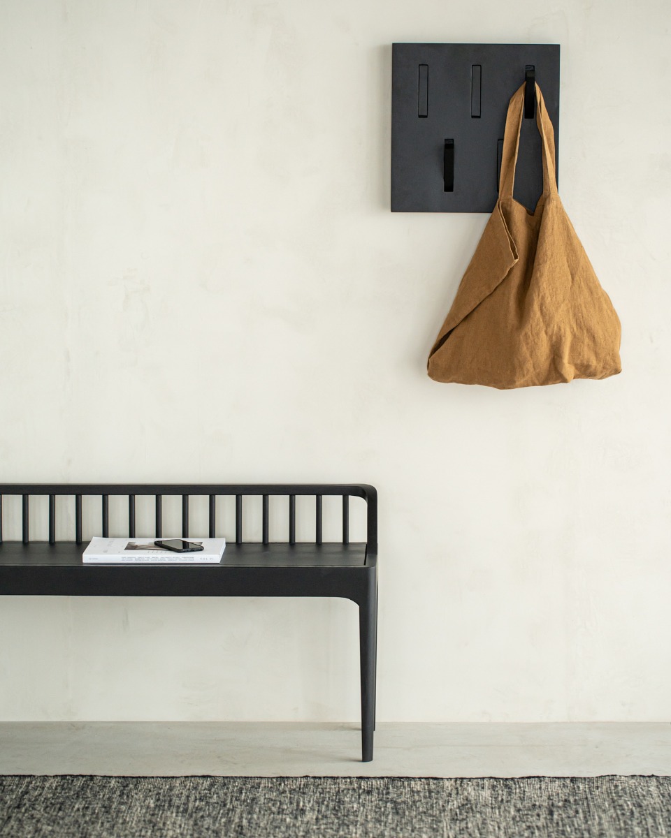 Ethnicraft Oak Spindle Bench