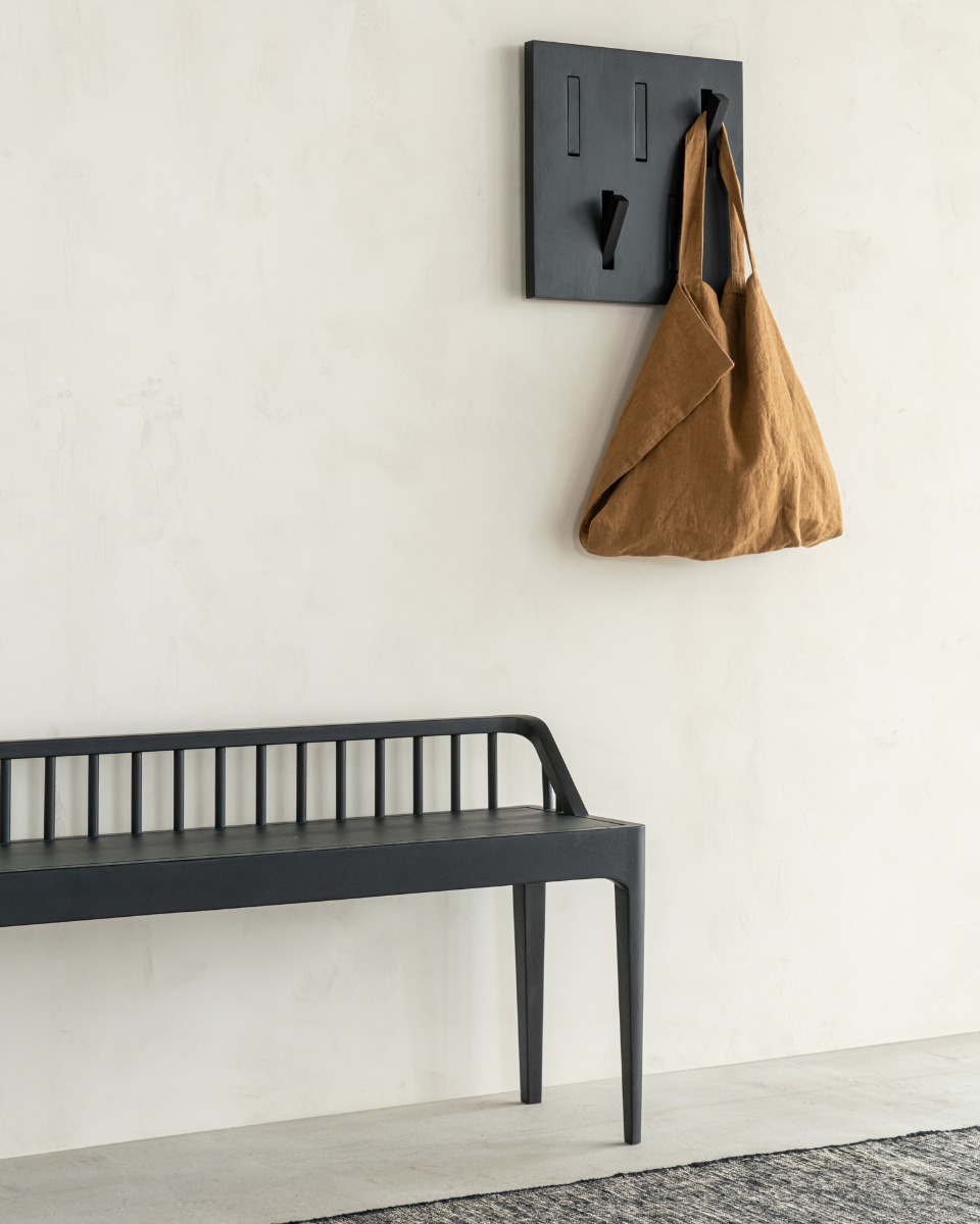 Ethnicraft Oak Spindle Bench