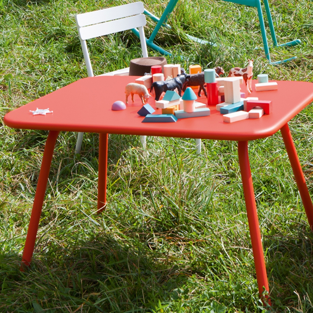 Fermob Luxembourg Kid Table - Steel Grey - Floor Stock