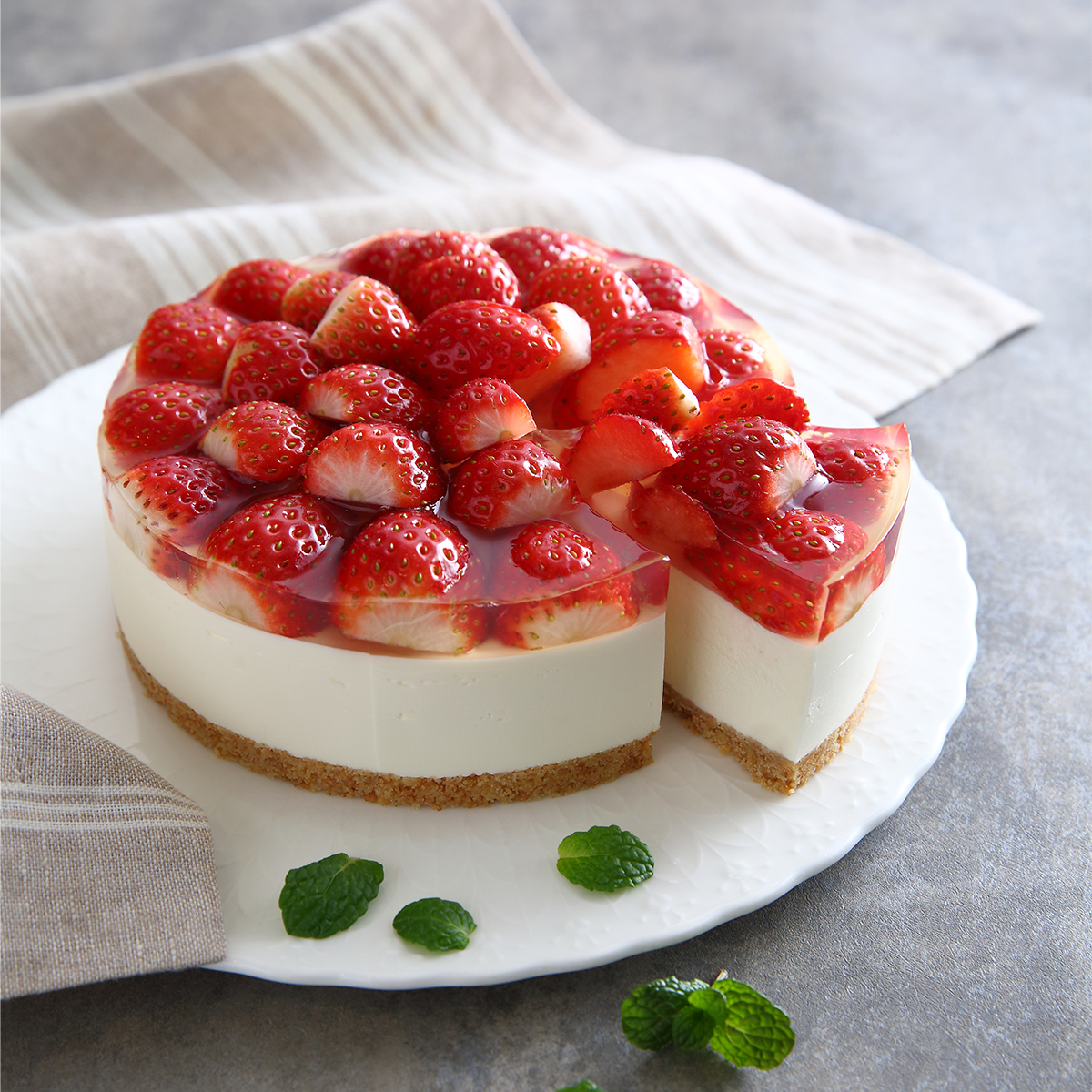 セラ味っ子5点セット フレッシュ苺のレアチーズケーキ