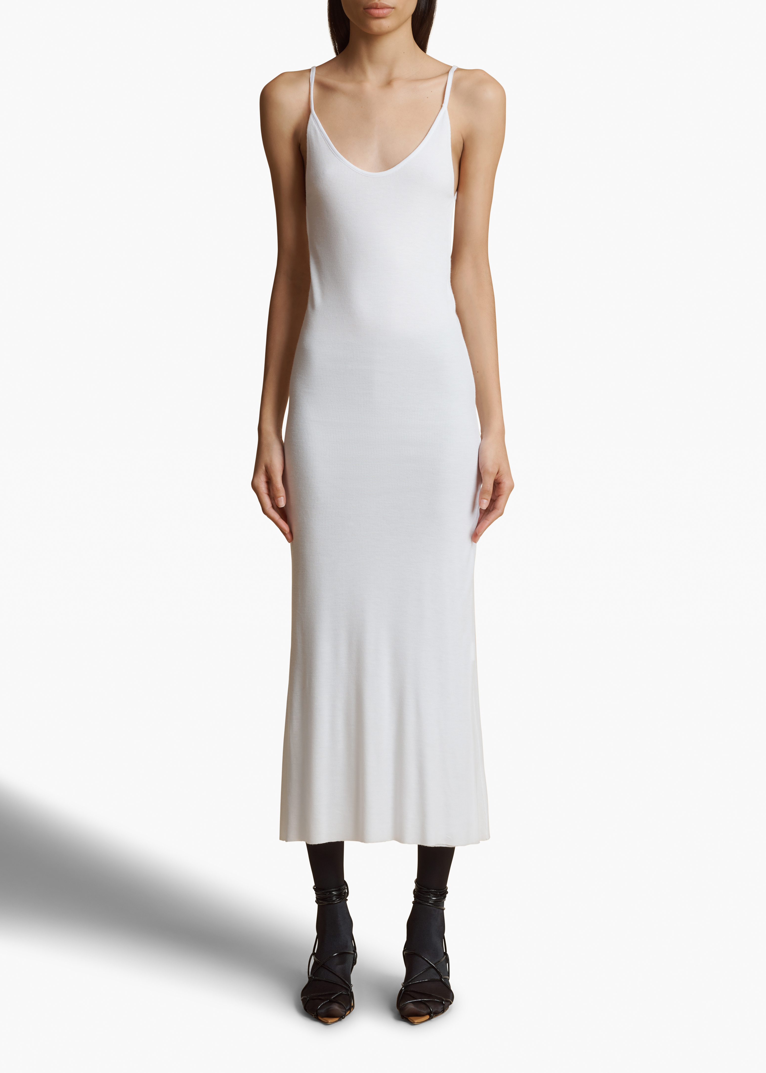 ワンピース KHAITE 'Queen' dress Kenith Dress in White – KHAITE