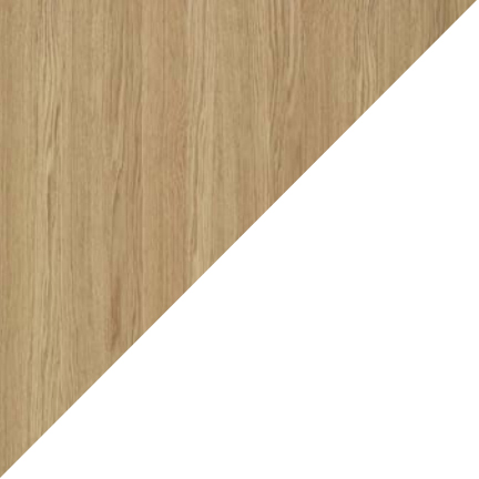 Natural Oak/White Steel