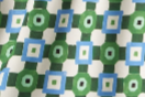 Printed Swim Short - Blue/Green Geo