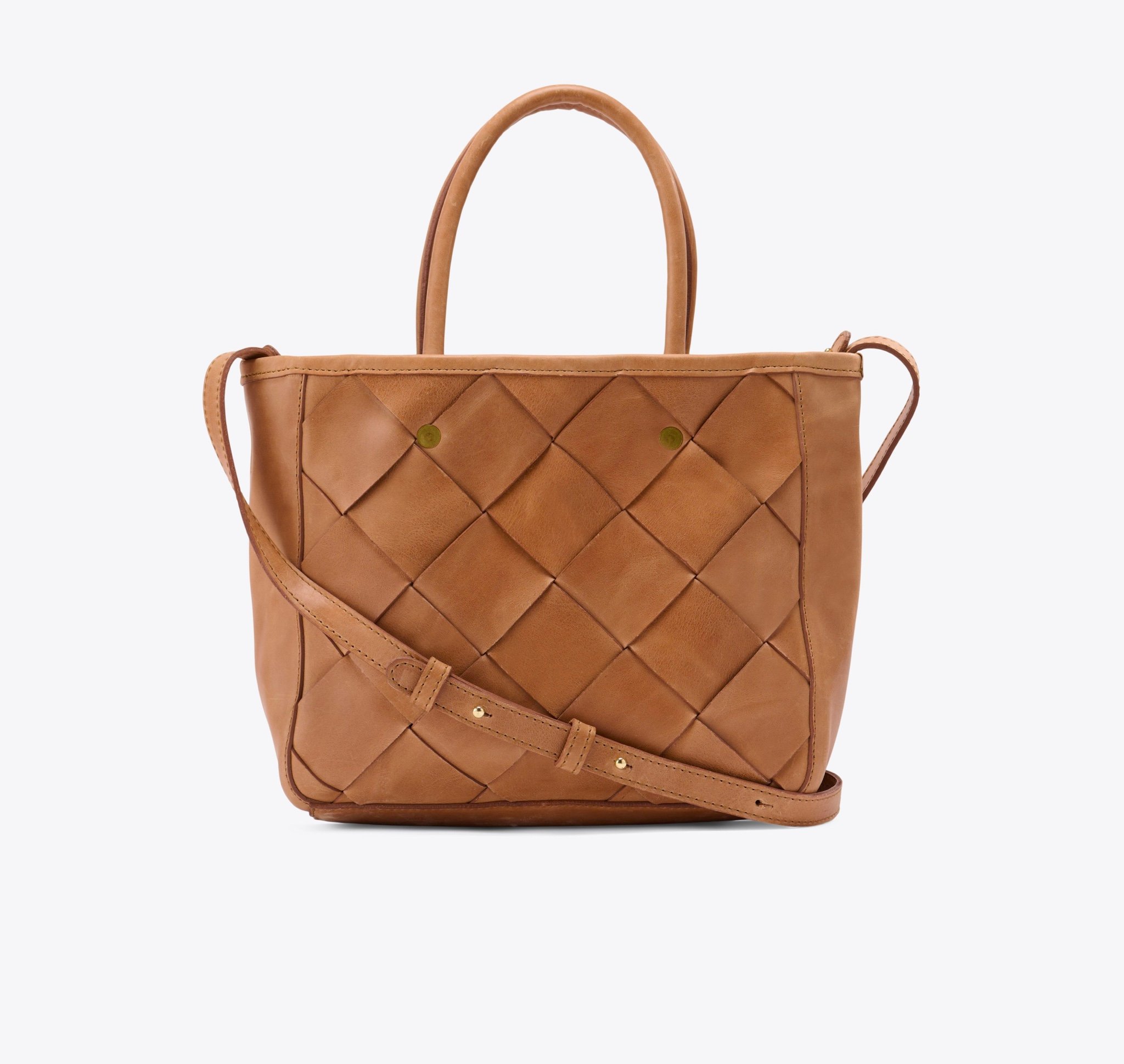 Nisolo Carry-All Handwoven Satchel Almond - Every Nisolo product is built on the foundation of comfort, function, and design. 