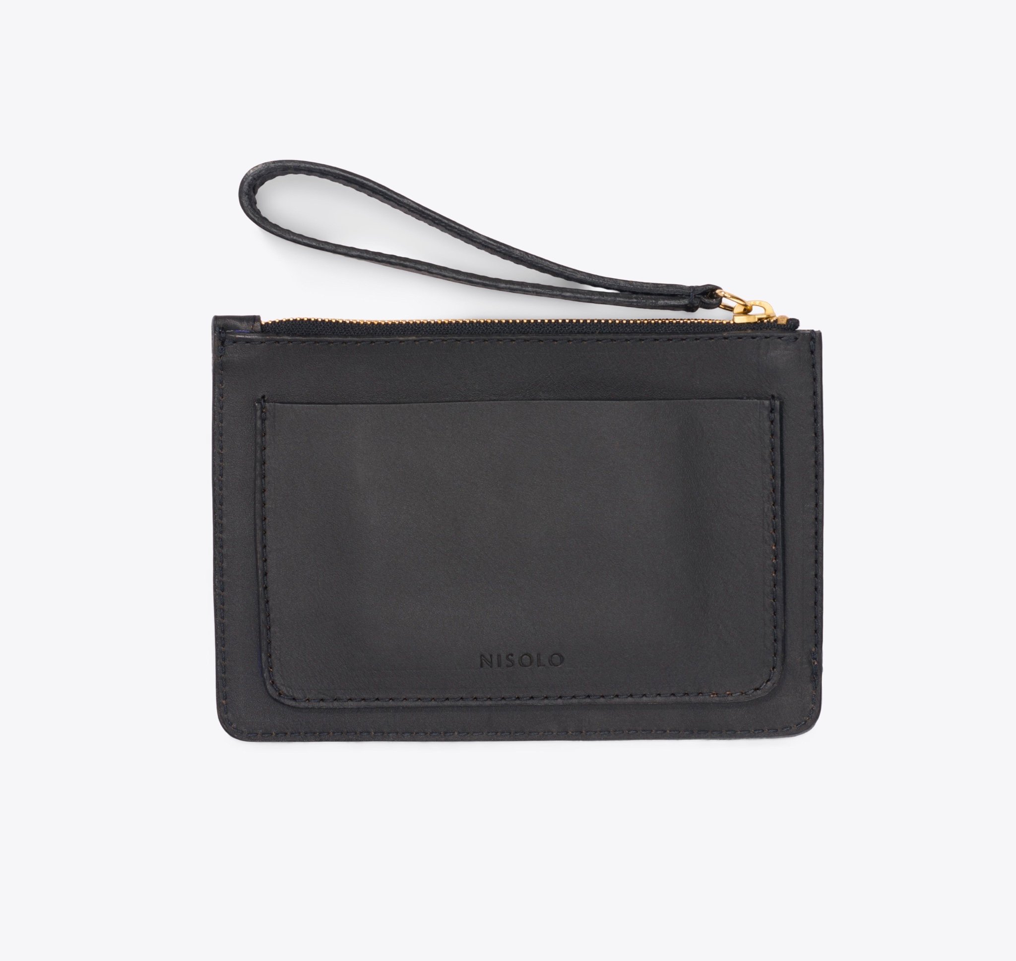 Nisolo Go-To Wristlet Clutch Black - Every Nisolo product is built on the foundation of comfort, function, and design. 