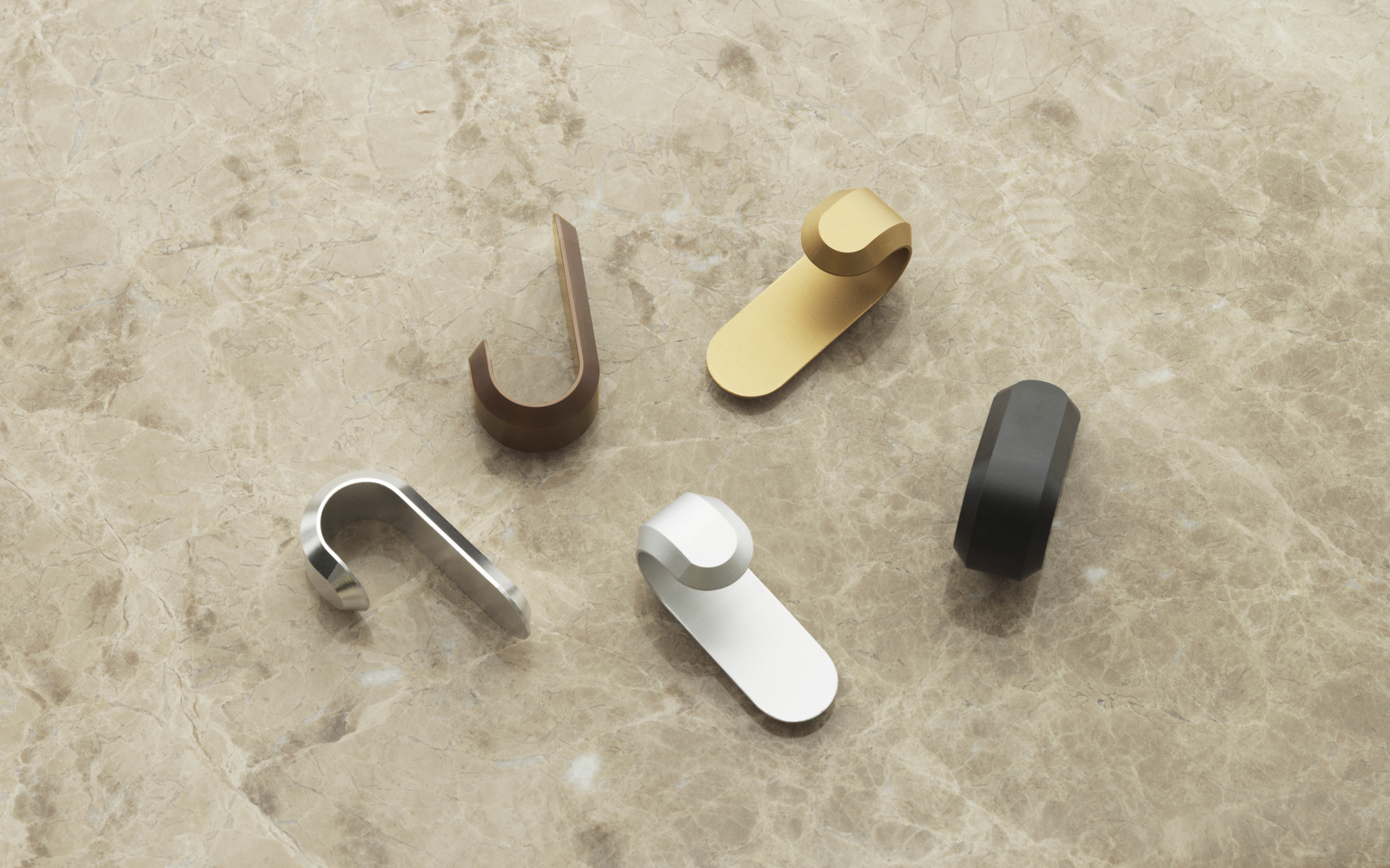 Curve Mini Hooks - Set of 2