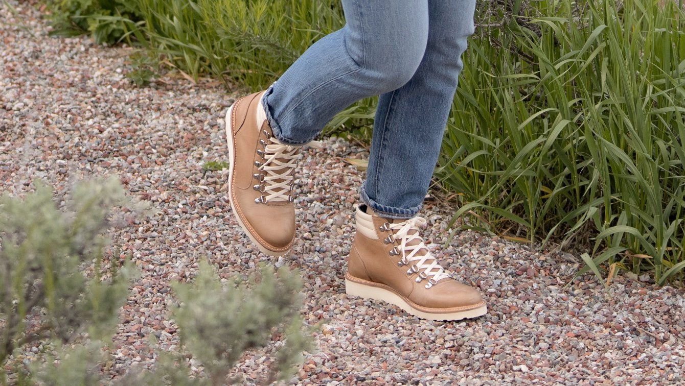 Nisolo Go-To City Hiker Boot Almond