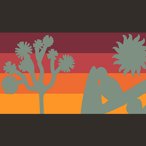 Joshua Tree Quarter Zip Fleece