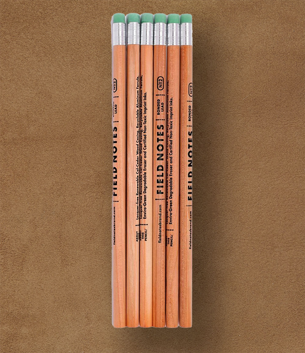 NO. 2 Woodgrain Pencil 6-pack