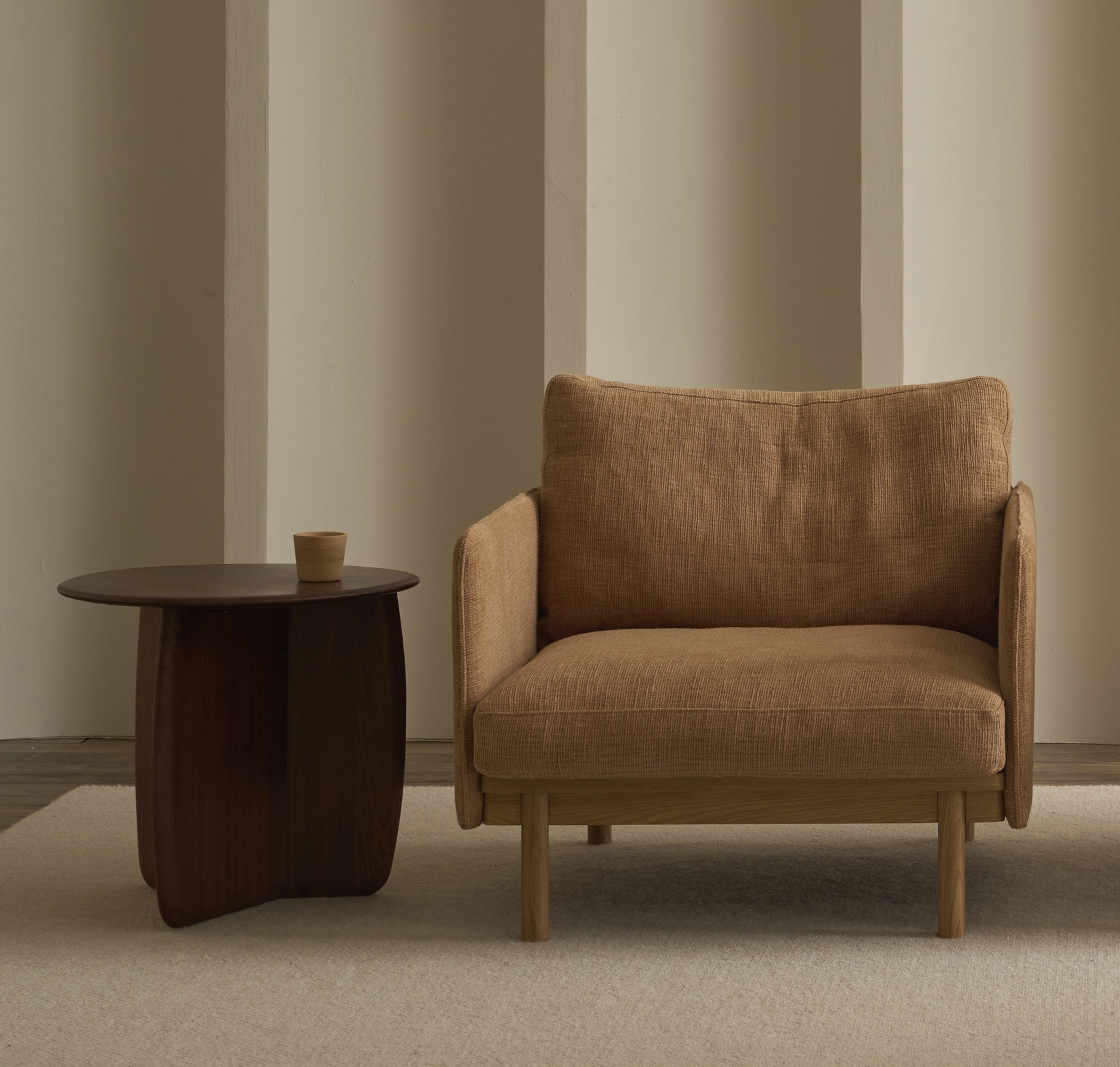 Pensive Leather Lounge Chair