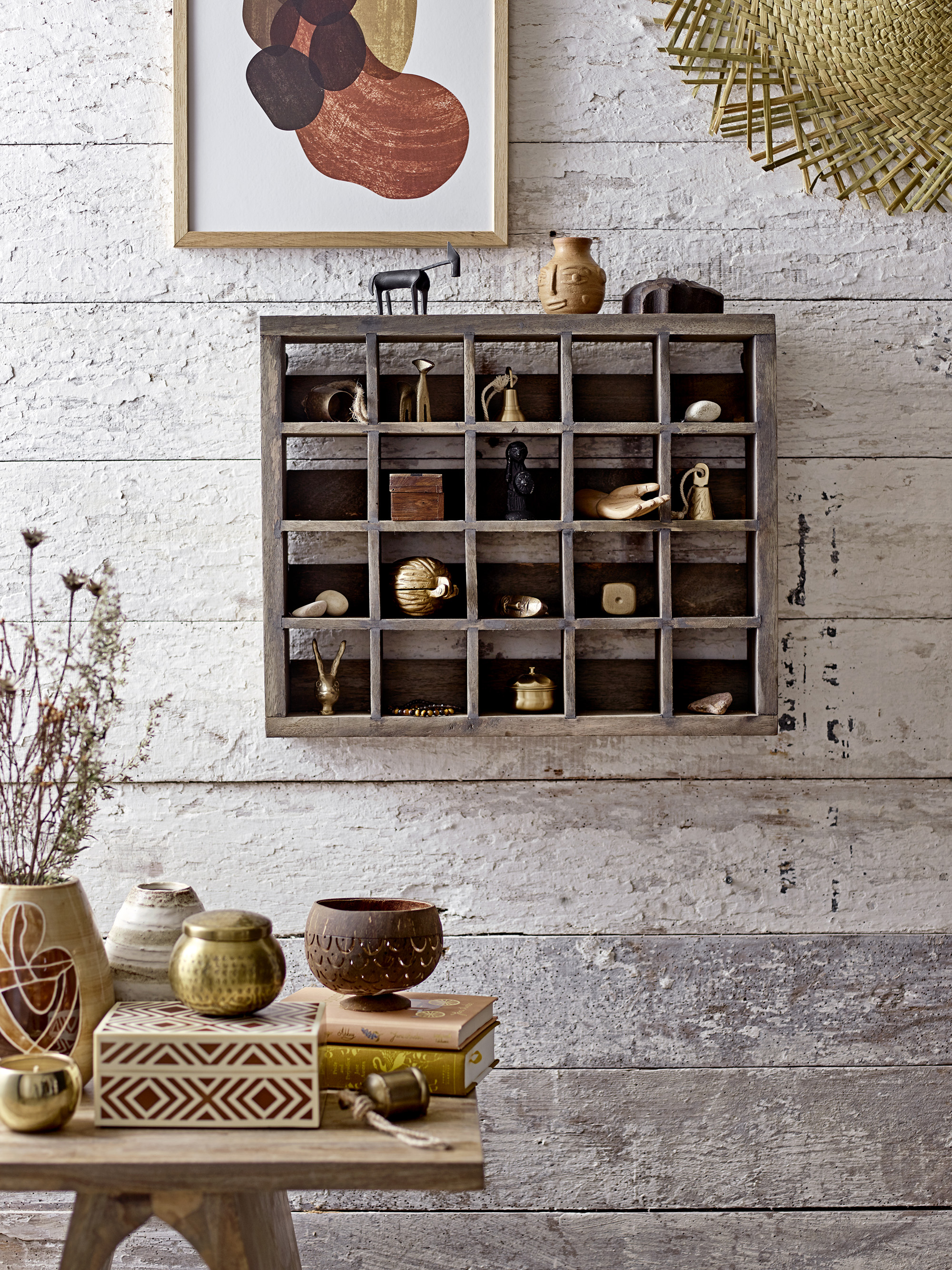 Evie Vase - Brown Glass