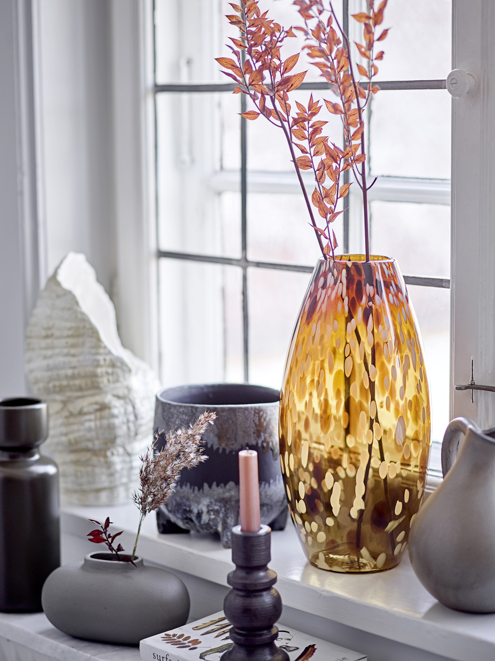 Tezza Aluminium Vase - Grey