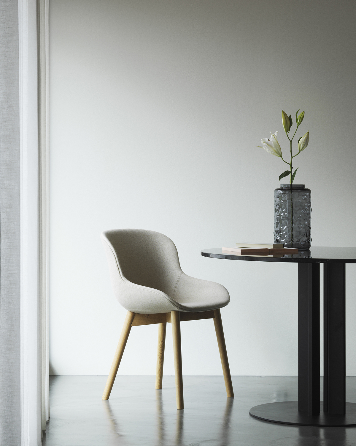 Tombola Vase - Grey