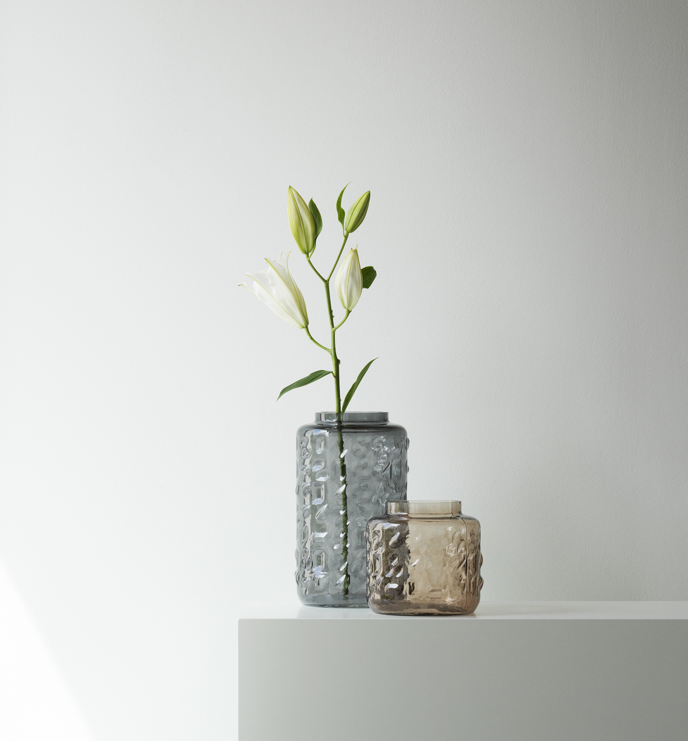 Tombola Vase - Grey