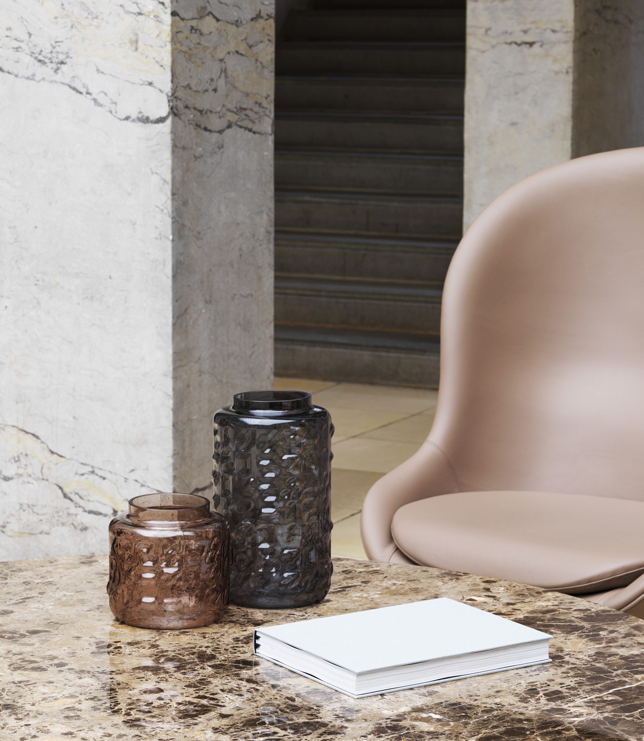 Tombola Vase - Grey