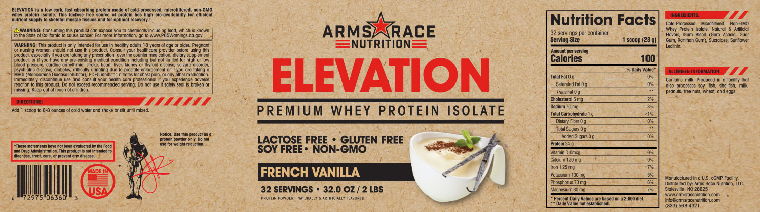 Elevation protein shake nutrition