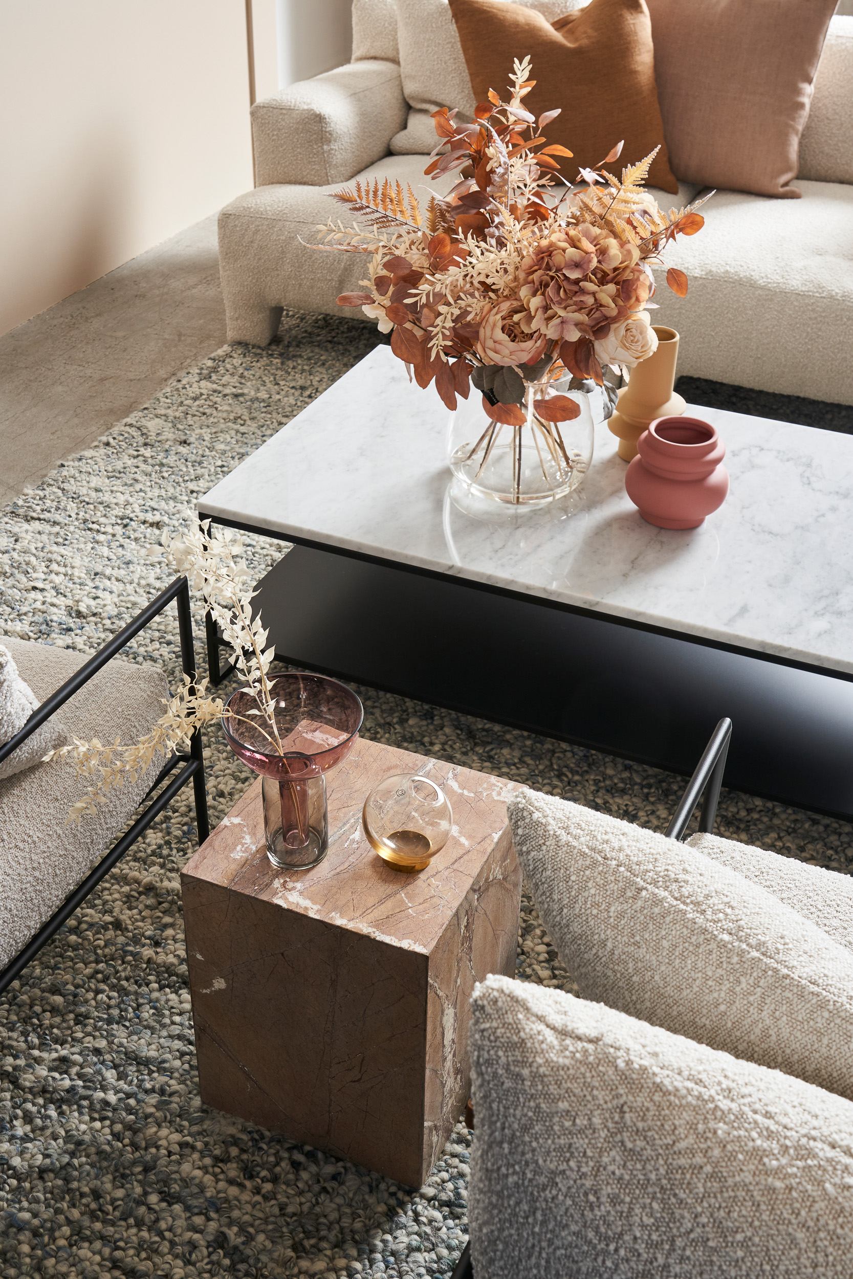 Ethnicraft Stone Rectangular Coffee Table