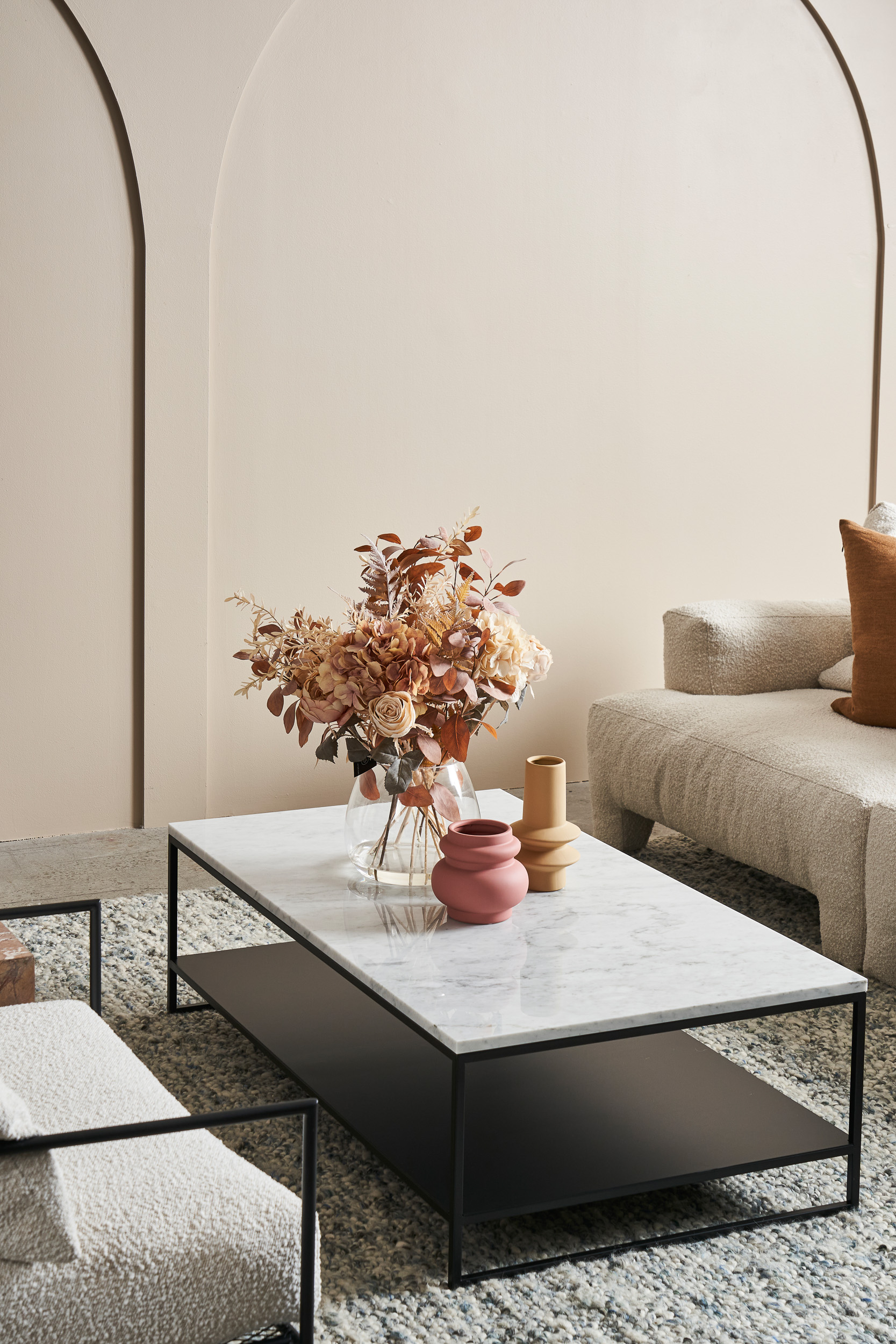 Ethnicraft Stone Rectangular Coffee Table