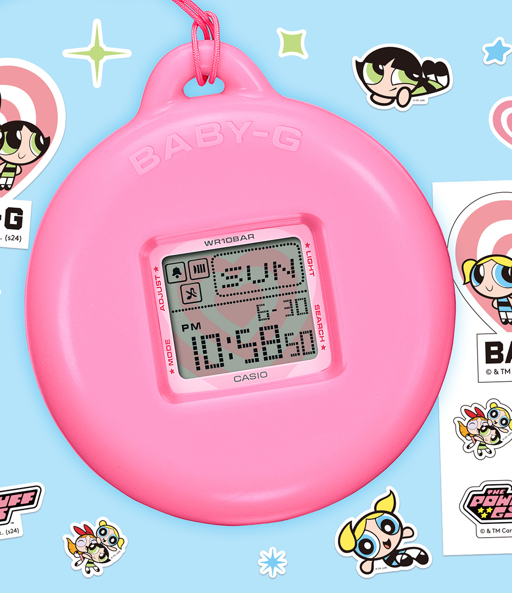 Powerpuff Girls x Baby-G+PLUS