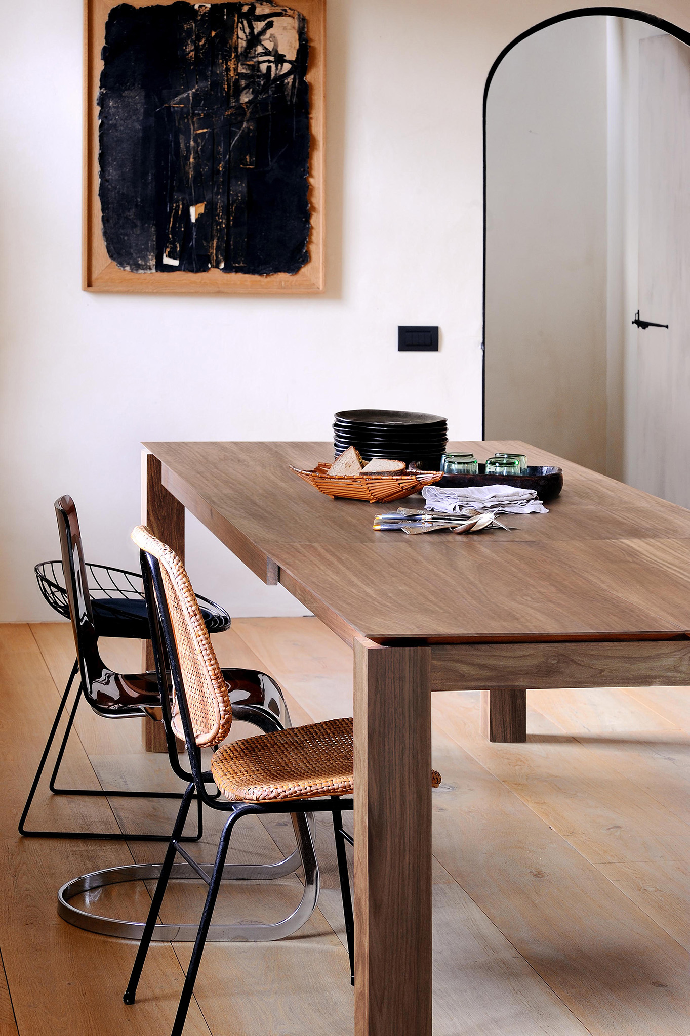 Ethnicraft Teak Slice Extension Dining Table