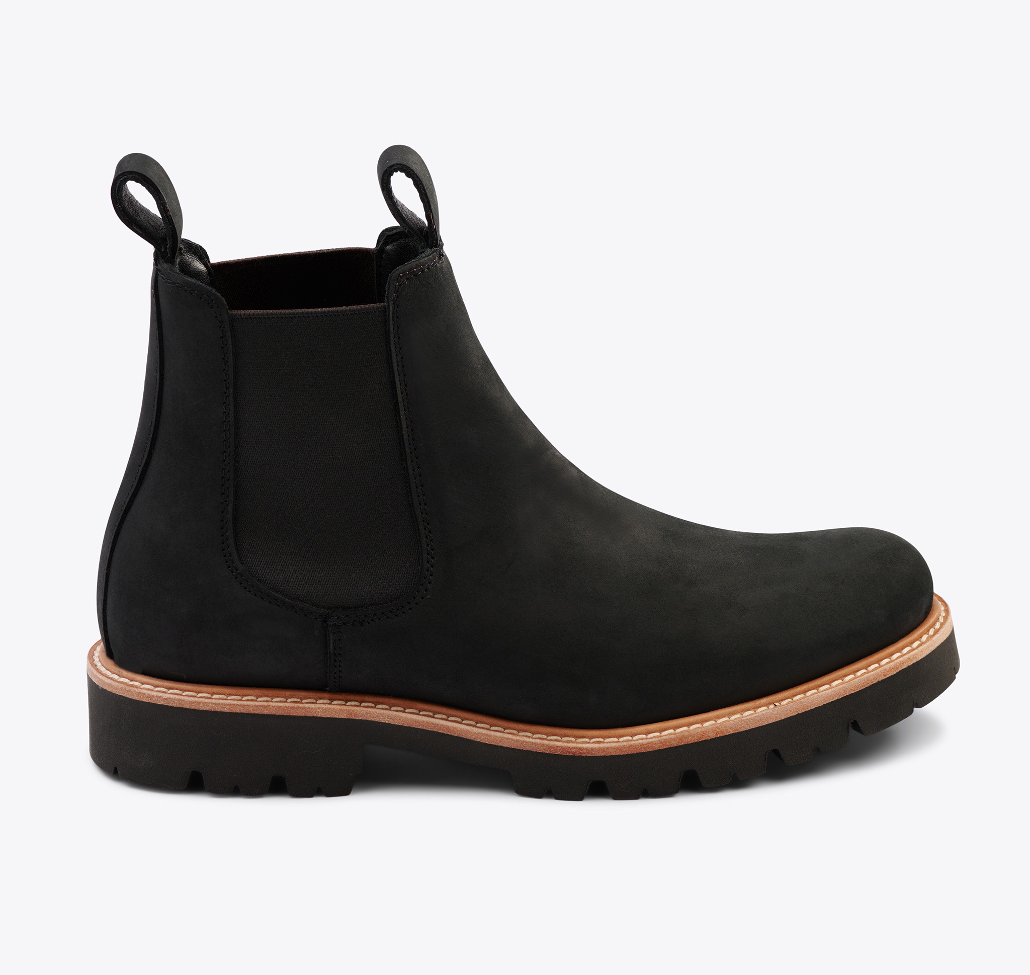 Nisolo Go-To Lug Chelsea Boot Black - Every Nisolo product is built on the foundation of comfort, function, and design. 