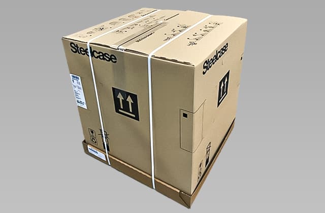 Steelcase Please office chair packaging UK
