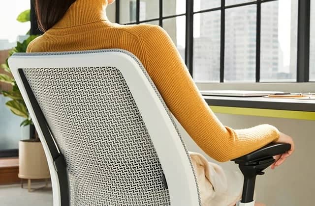 Steelcase Series 2 office chair ergonomic adjustments UK
