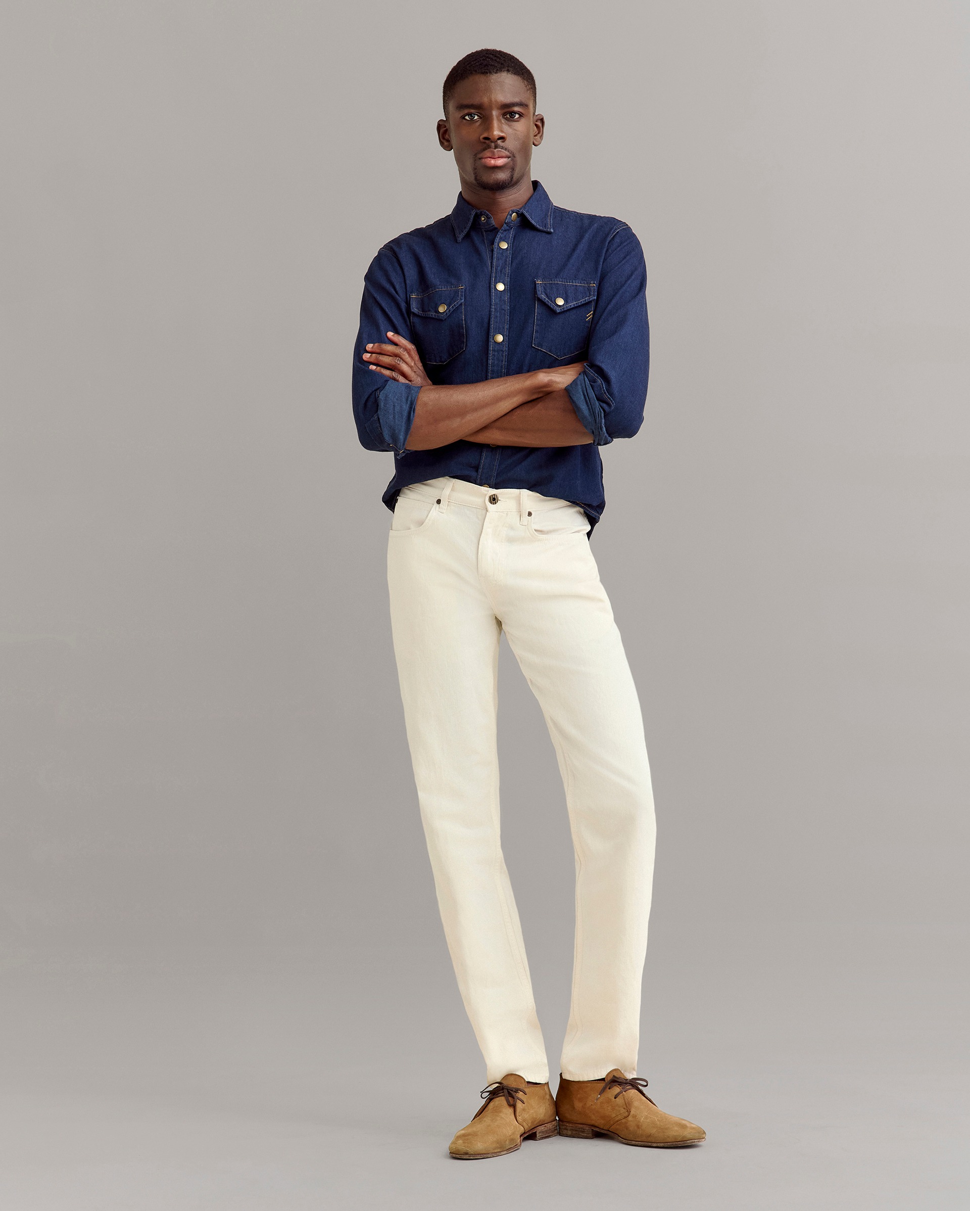 Oat Linen Wide Leg Pants