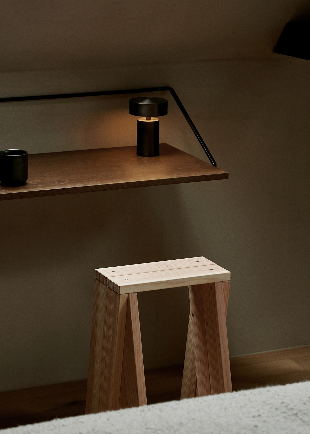 Column Portable Table Lamp