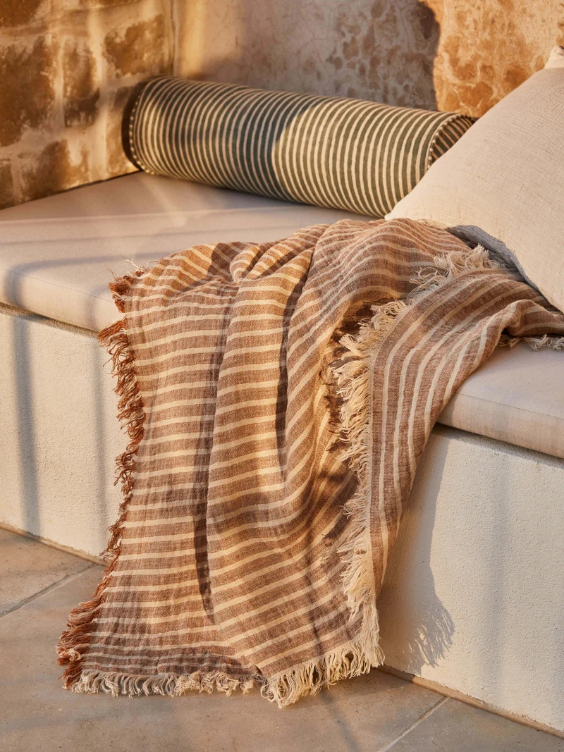 Ava Pure Linen Throw