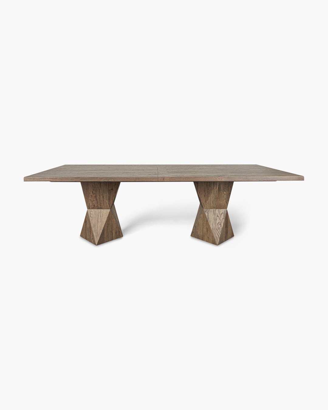 Rustic Helix Rectangular Dining Table