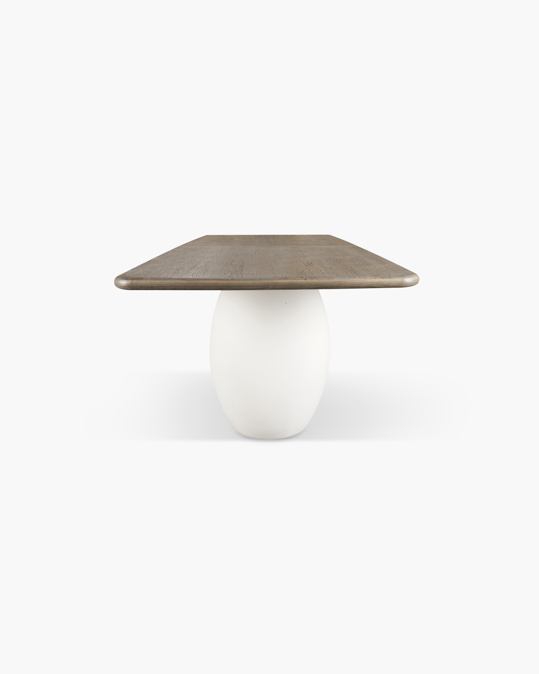 Rustic Blanc Olay Rectangular Dining Table