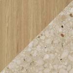 Natural Oak/Kunis Breccia Sand
