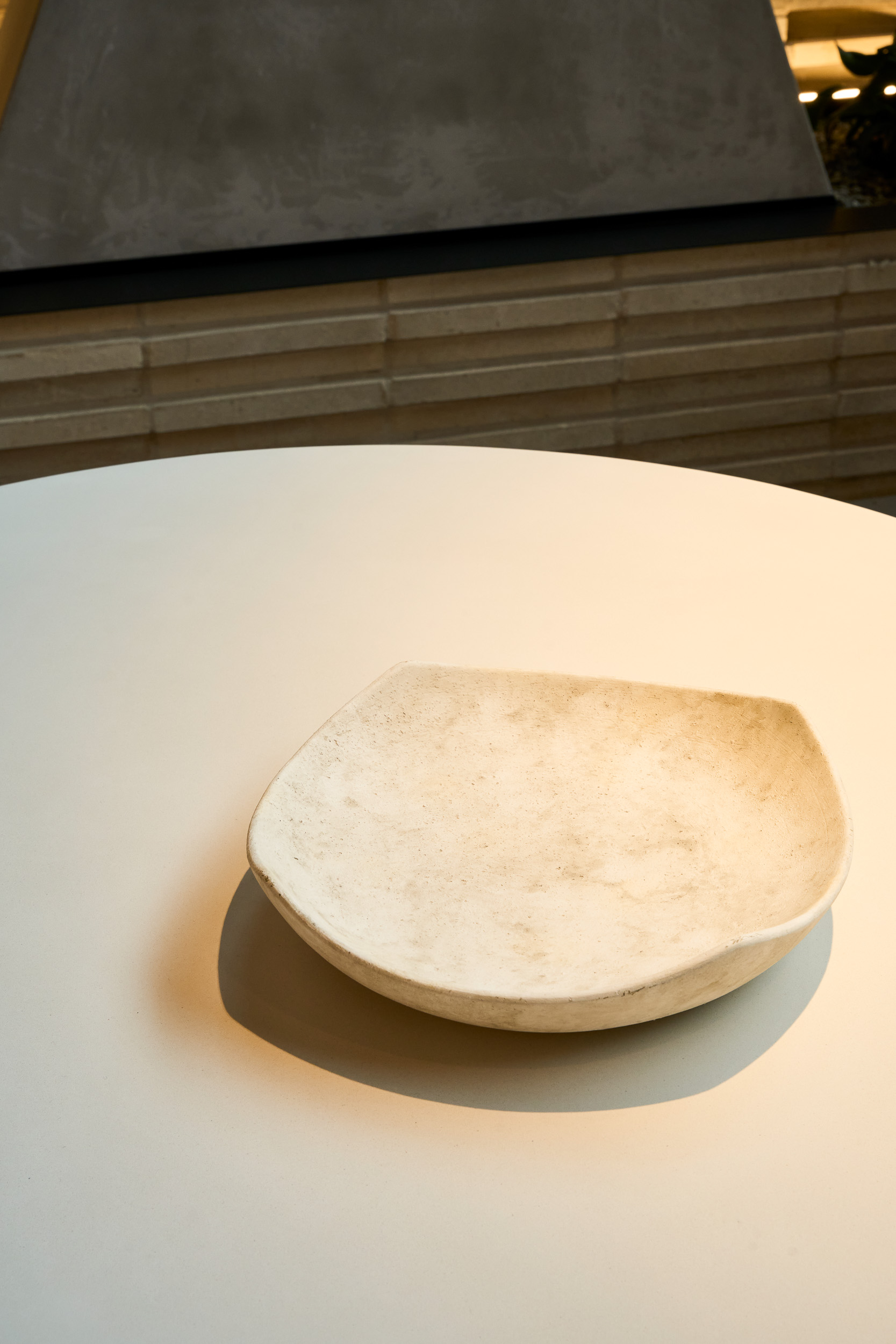 Slab Round Dining Table