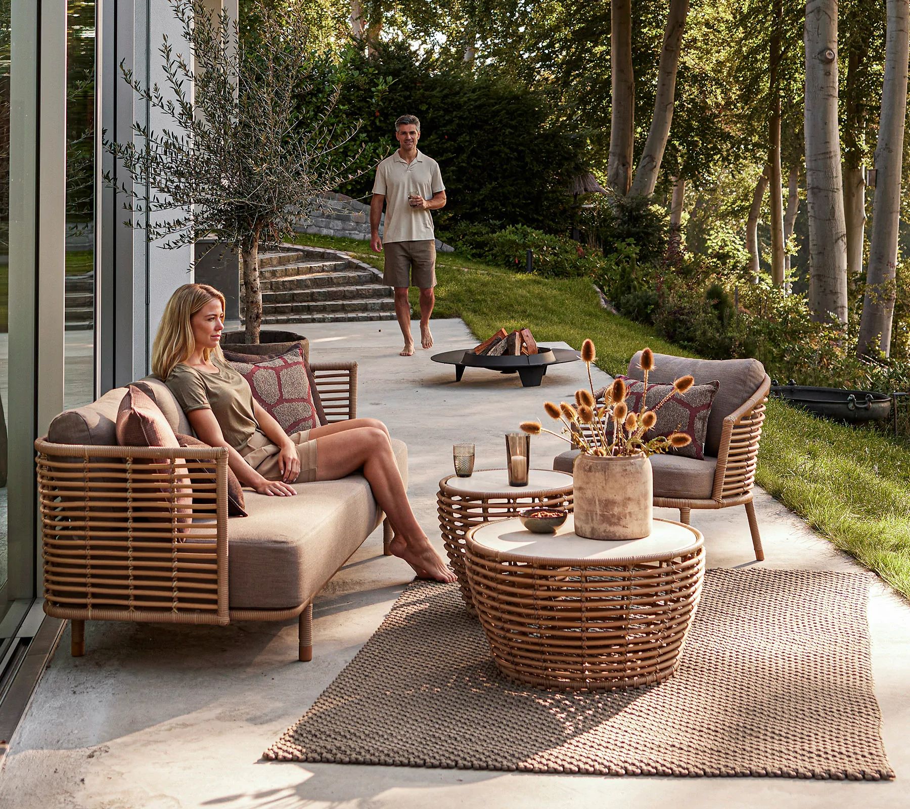 Sense 3 Seater Sofa - Outdoor