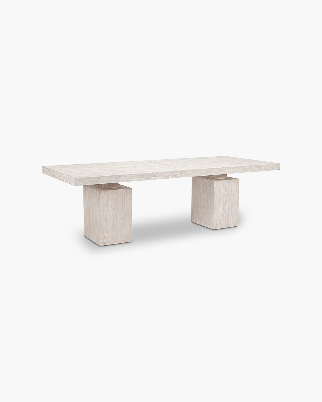 Snow Elm Bossi Rectangular Dining Table