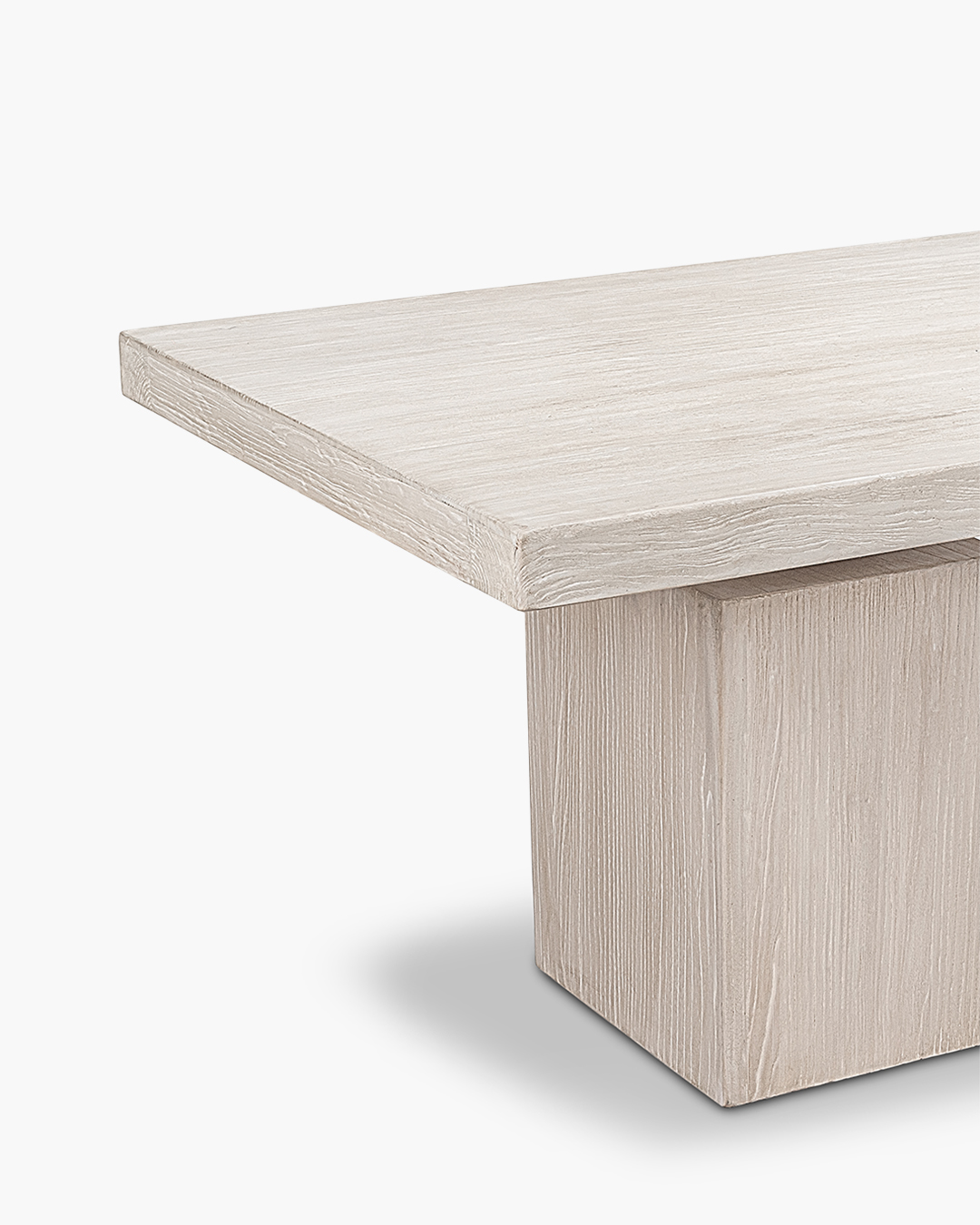 Snow Elm Bossi Rectangular Dining Table