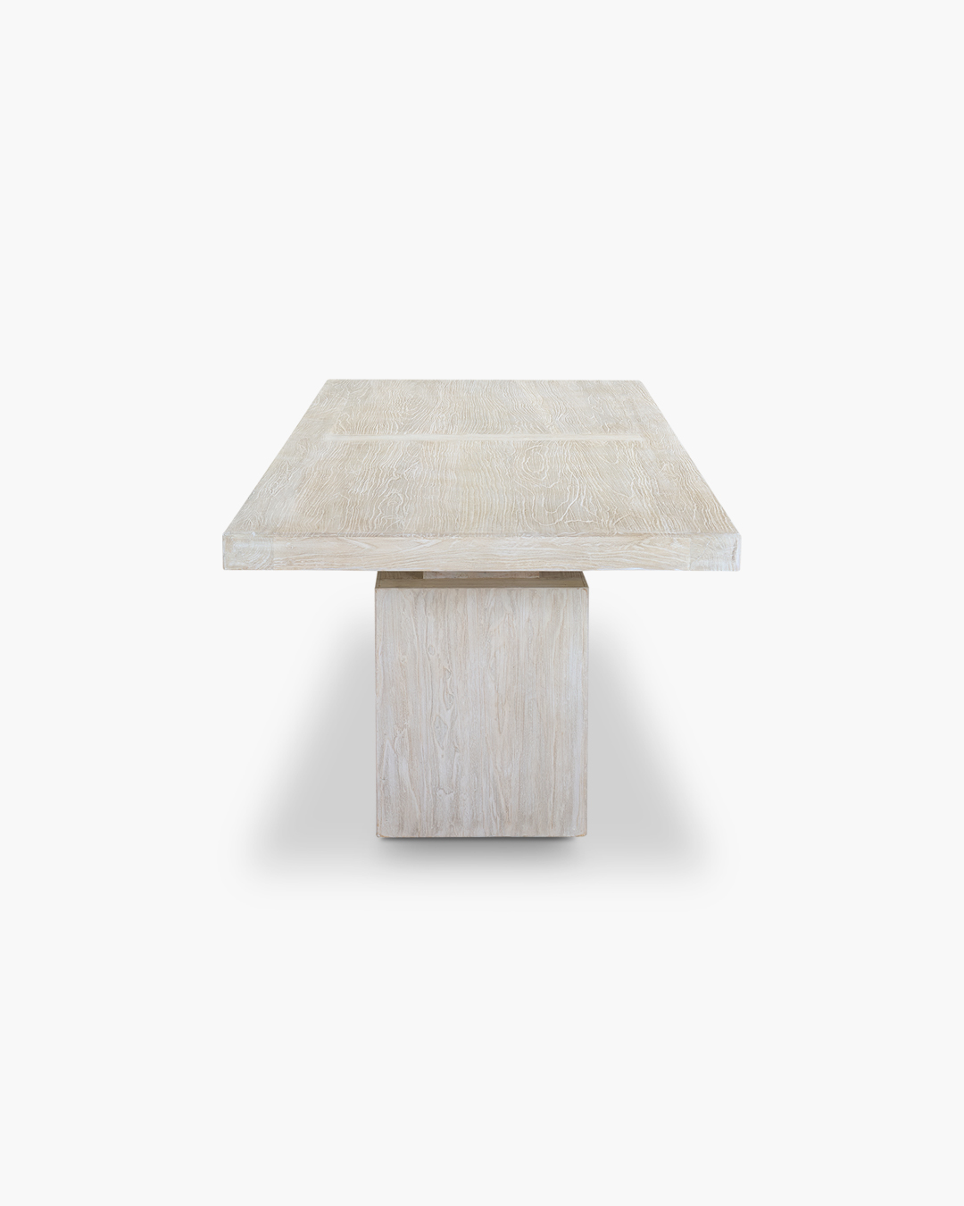 Snow Elm Bossi Rectangular Dining Table