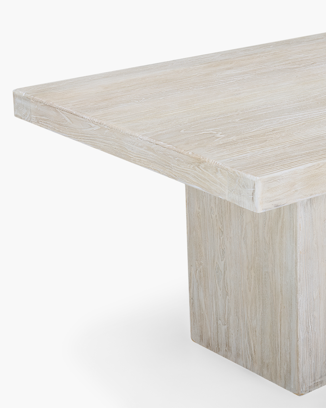 Snow Elm Bossi Rectangular Dining Table