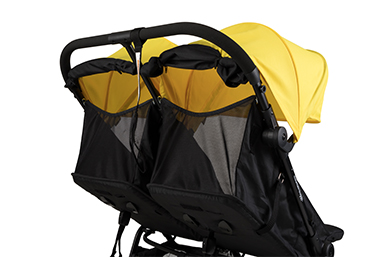 ventilated lie flat seats, with an additional panel for use in the cooler weather